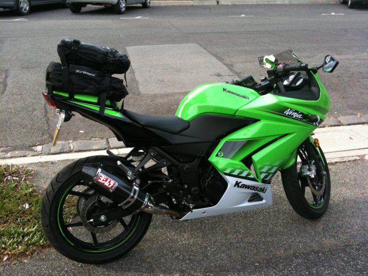 Ninja 250 Kriega Luggage